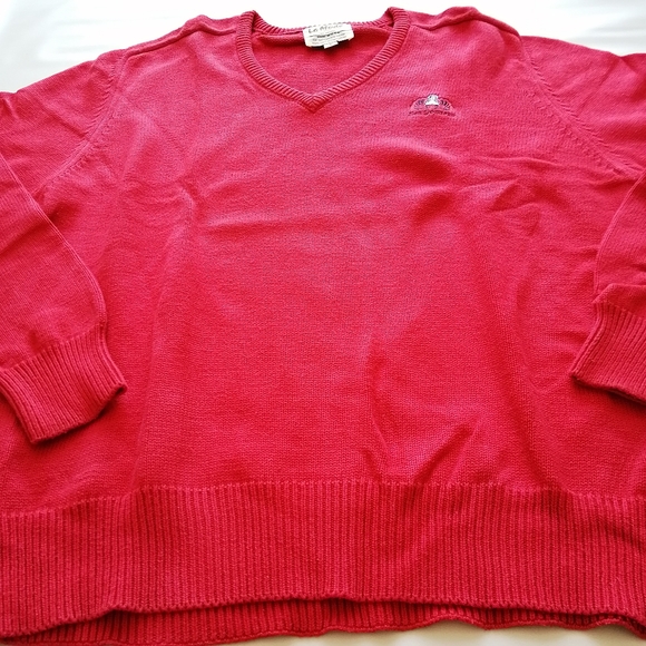 Sea Goddess La Mode Vintage Red Sweater Large - Picture 5 of 8